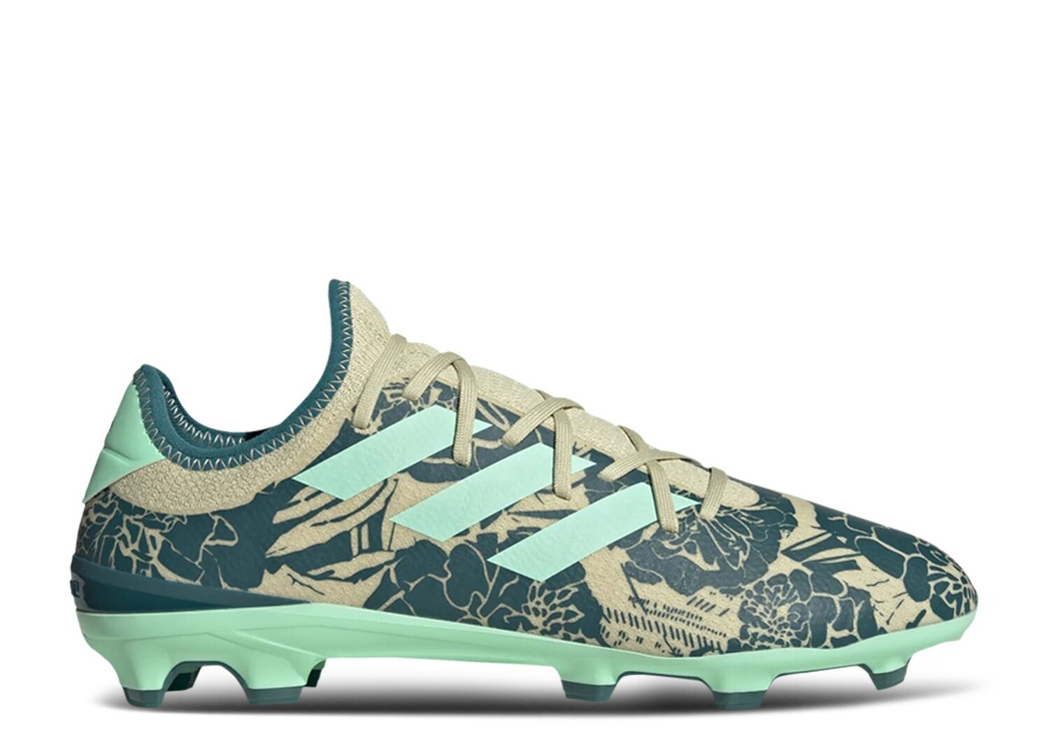 

Кроссовки adidas Kris Andrew X Gamemode Knit Fg 'Floral', зеленый