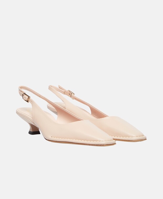 

Туфли-лодочки с пяткой на пятке Tod's, розовый