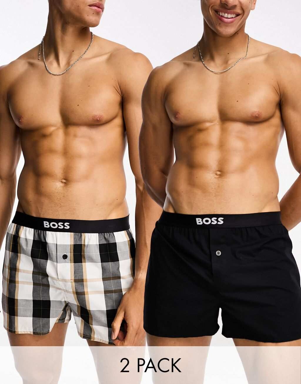 

Набор разноцветных боксеров из 2 шт. BOSS Bodywear
