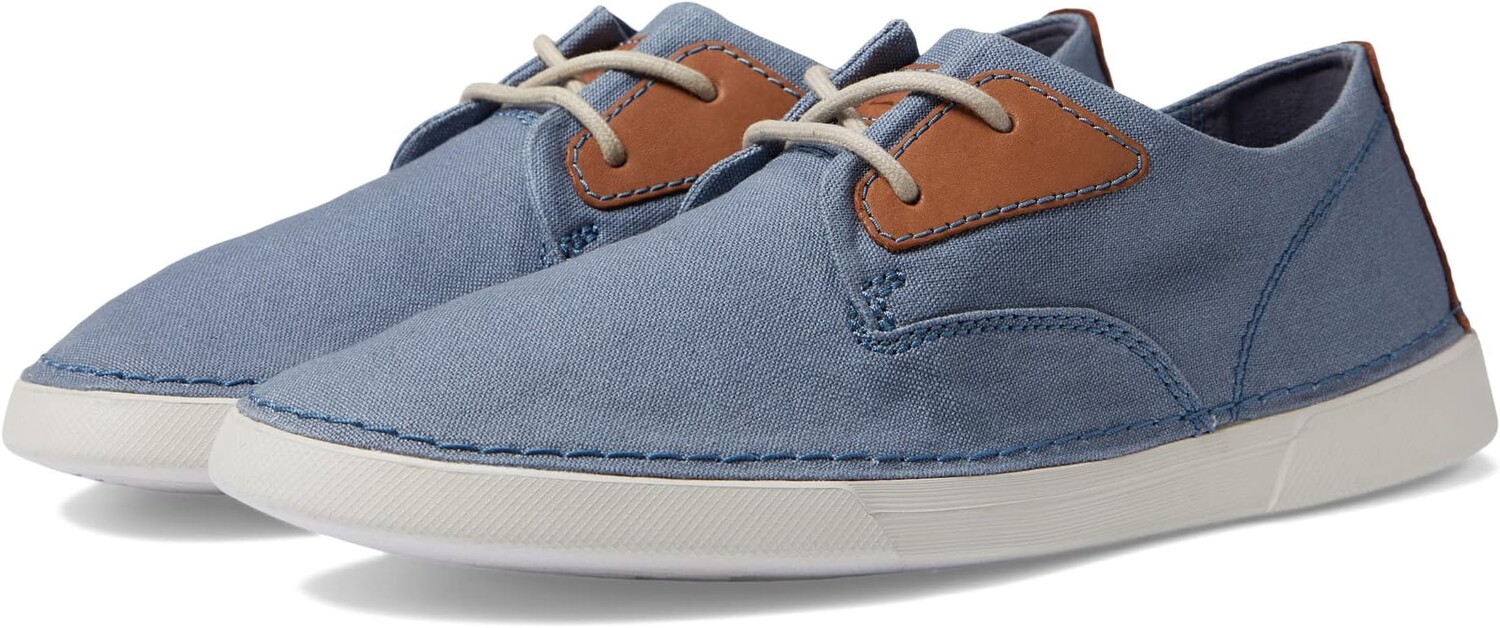 

Кроссовки Gereld Tie Clarks, цвет Blue Textile