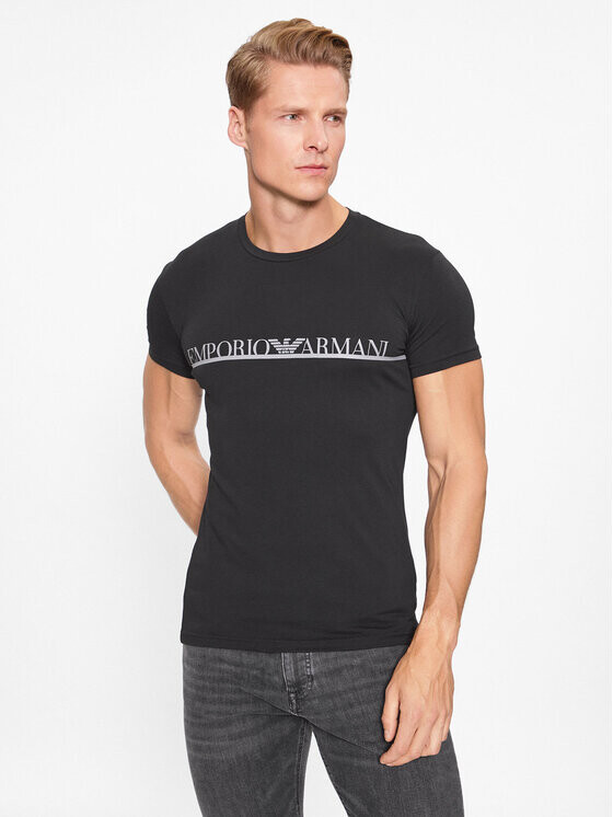 

Футболка стандартного кроя Emporio Armani Underwear, черный