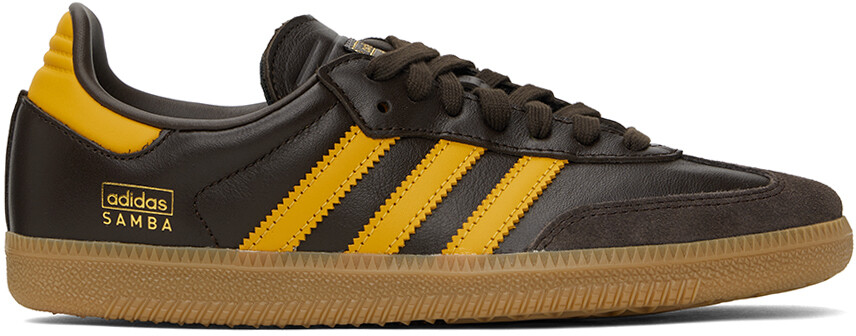 

Коричневые кроссовки Samba OG Adidas Originals