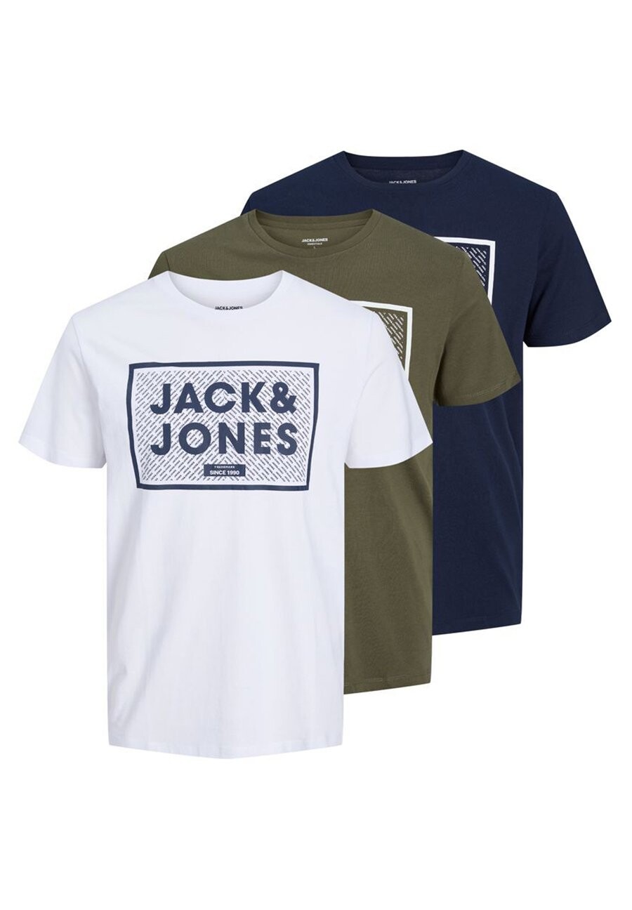 

Футболка с принтом Jack & Jones, белый