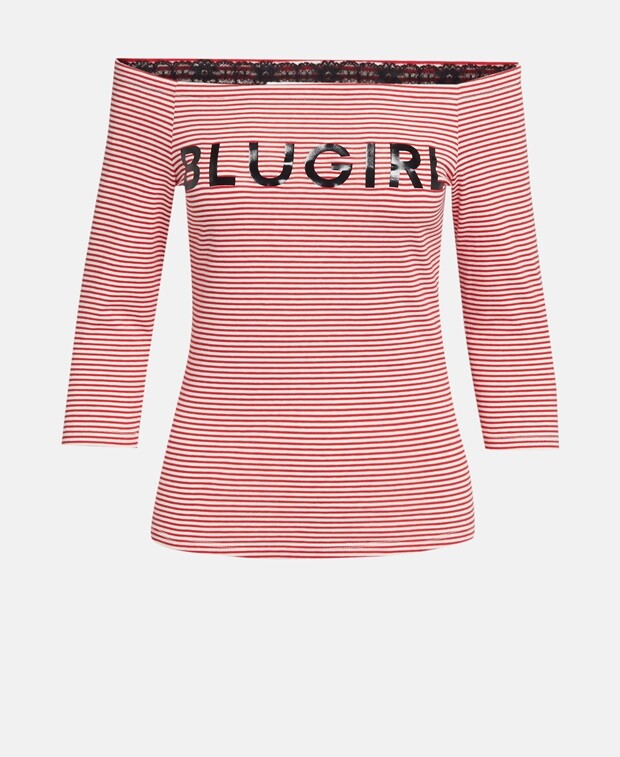 

Кармен топ Blugirl Blumarine, красный