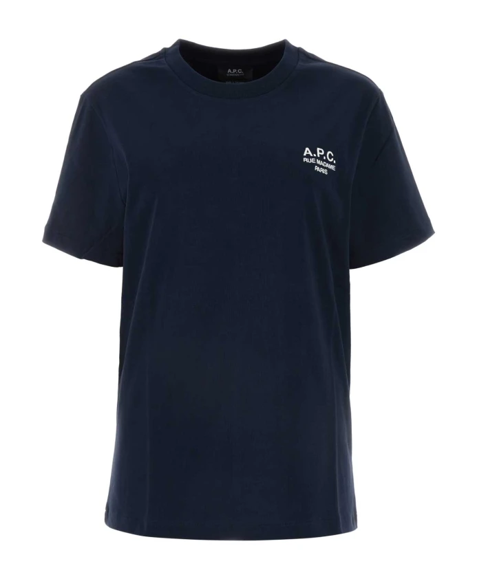 

Хлопковая футболка Midnight's A.P.C., синий