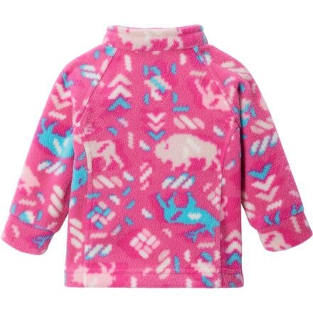 Флисовая куртка с принтом Benton Springs II – для маленьких девочек Columbia, цвет Pink Ice Buffaloroam