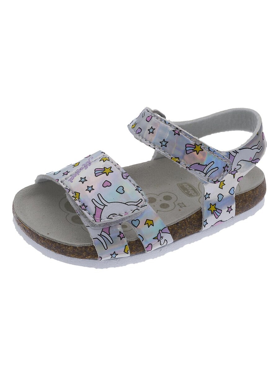 

Сандалии Chicco FLEURETTE, серебряный