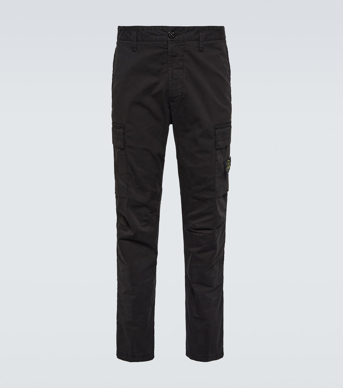 

Брюки карго из смесового хлопка Stone Island, черный