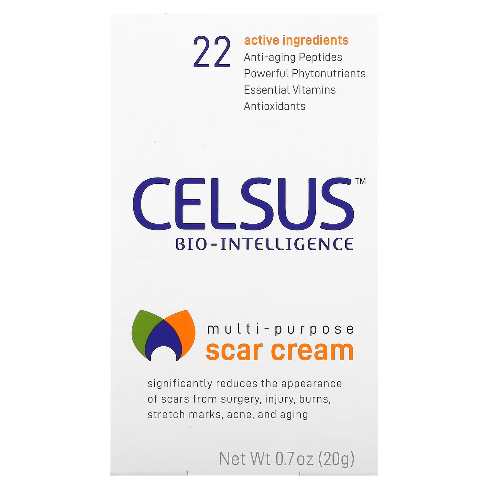 Celsus Bio-Intelligence Крем от рубцов, 0,7 унции (20 г)