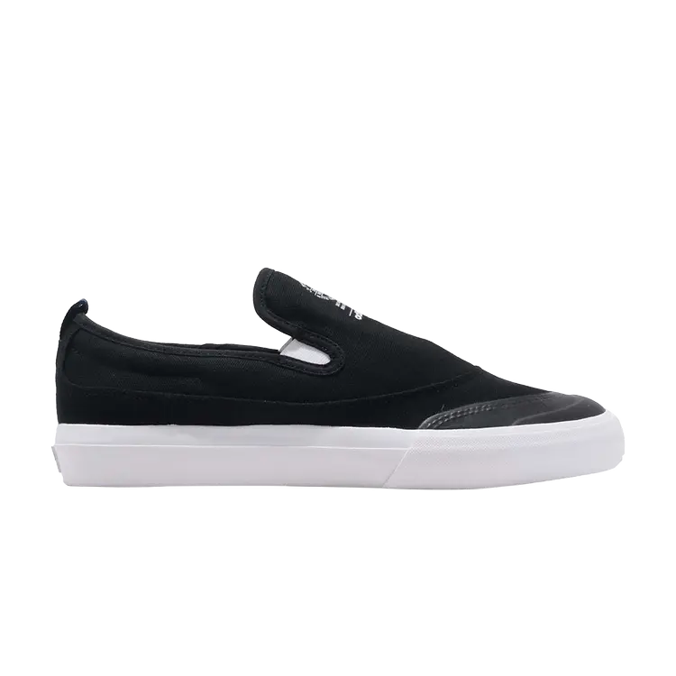 

Кроссовки Adidas Matchcourt Slip-On 'Core Black', черный