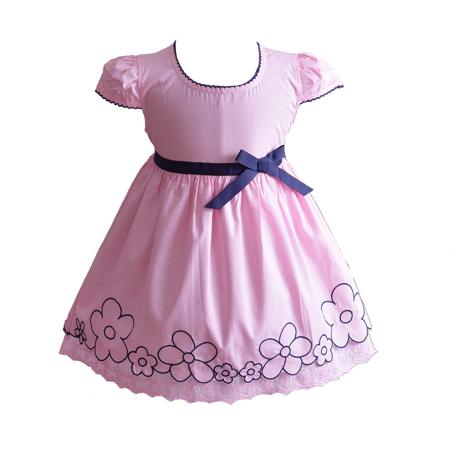 Цветочное платье Cinda, розовый