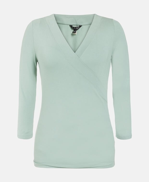 

Топ с длинными рукавами Lauren Ralph Lauren, мягкий бежевый