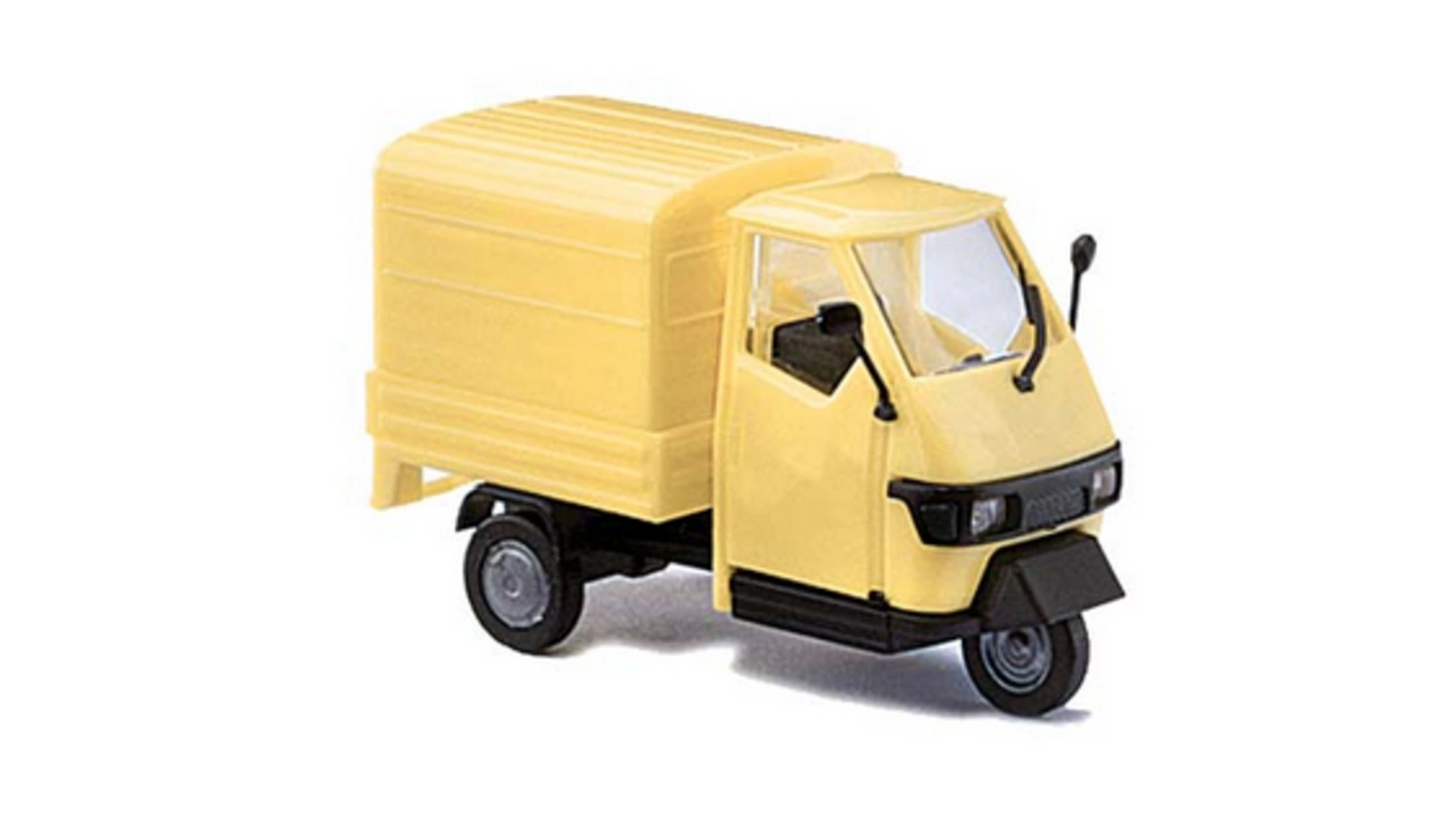 Busch Modellspielwaren 1:87 Комплект: Piaggio Ape 50, желтый модель автомобиля busch modellspielwaren opel olympia 1 87