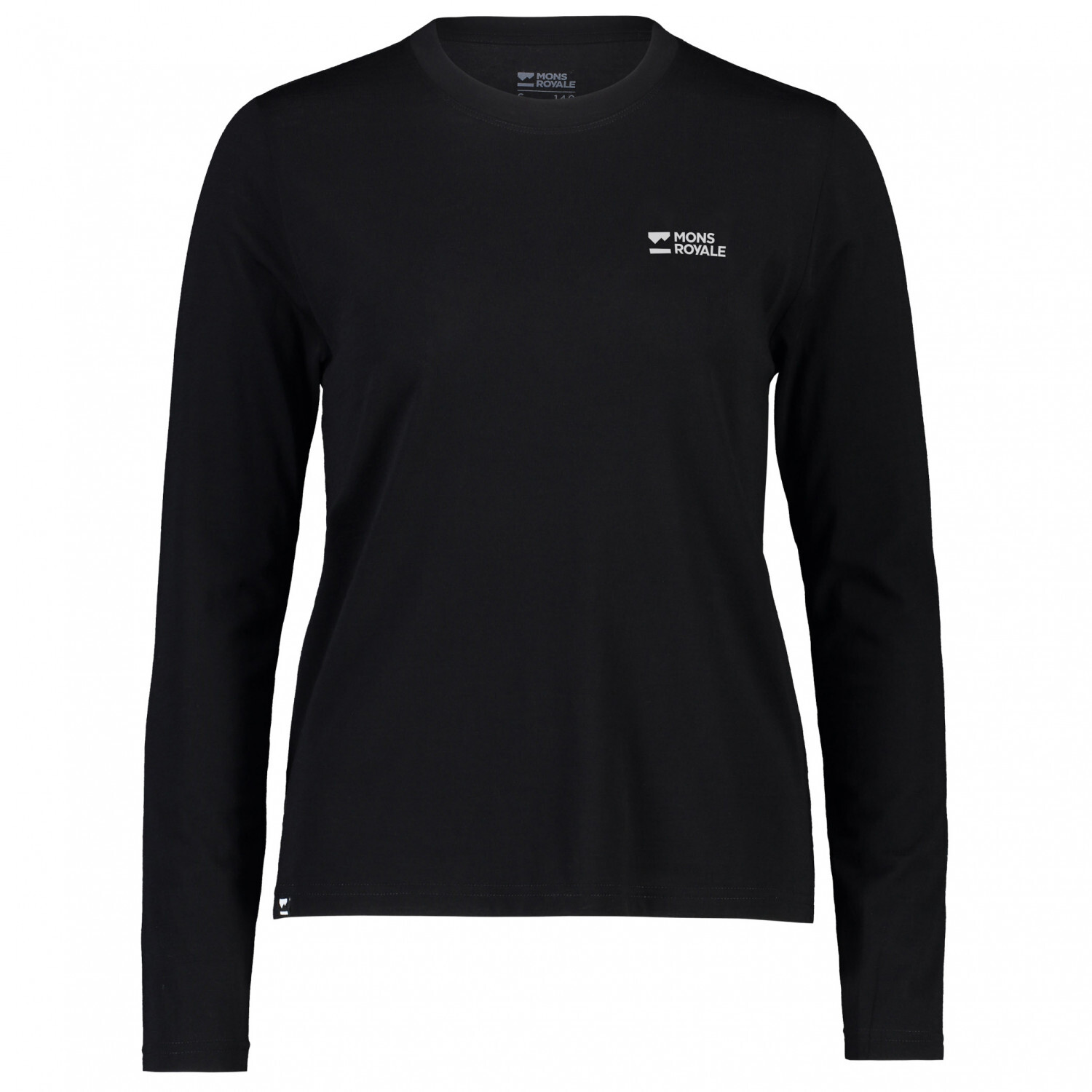 

Рубашка из мериноса Mons Royale Icon Relaxed L/S, черный