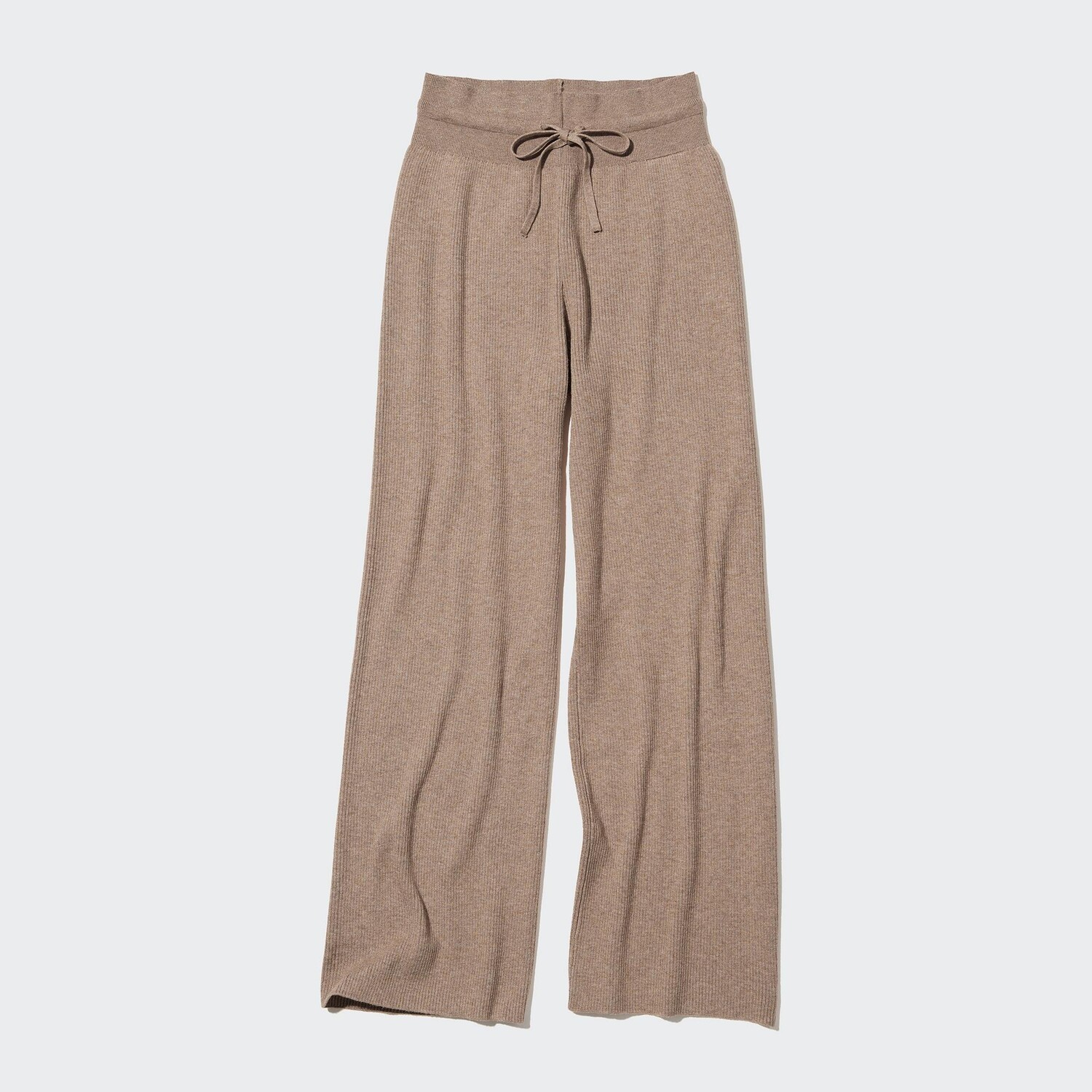 

Брюки UNIQLO трикотажные в рубчик, хаки