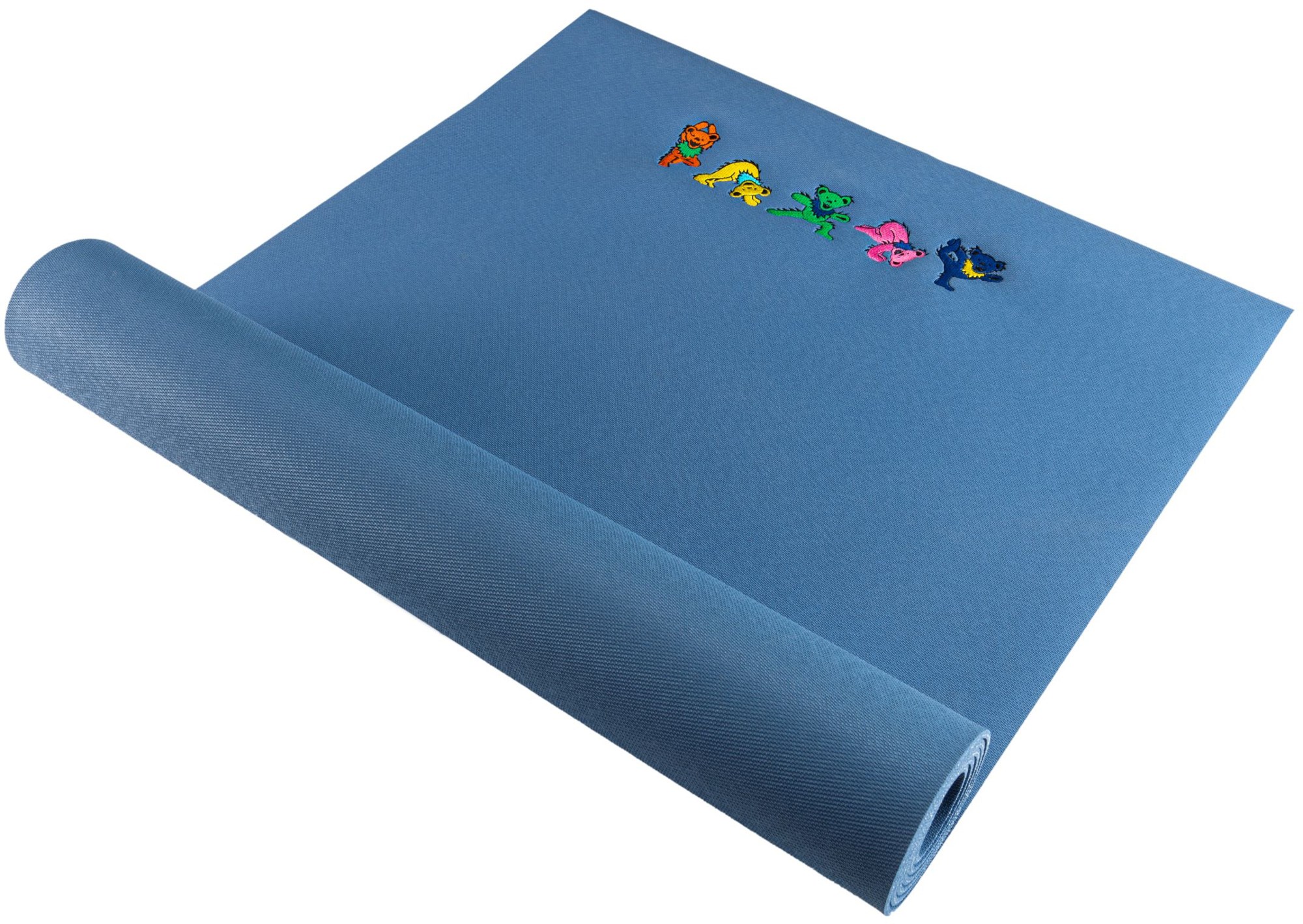 переработанный коврик для йоги сари jade мультиколор Коврик для йоги Grateful Dead Harmony Jade, синий