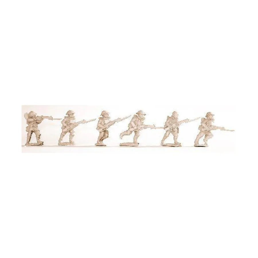 

Британская пехота конца войны в противогазах, Great War Miniatures - The Western Front 1914-18, Britain (28mm)