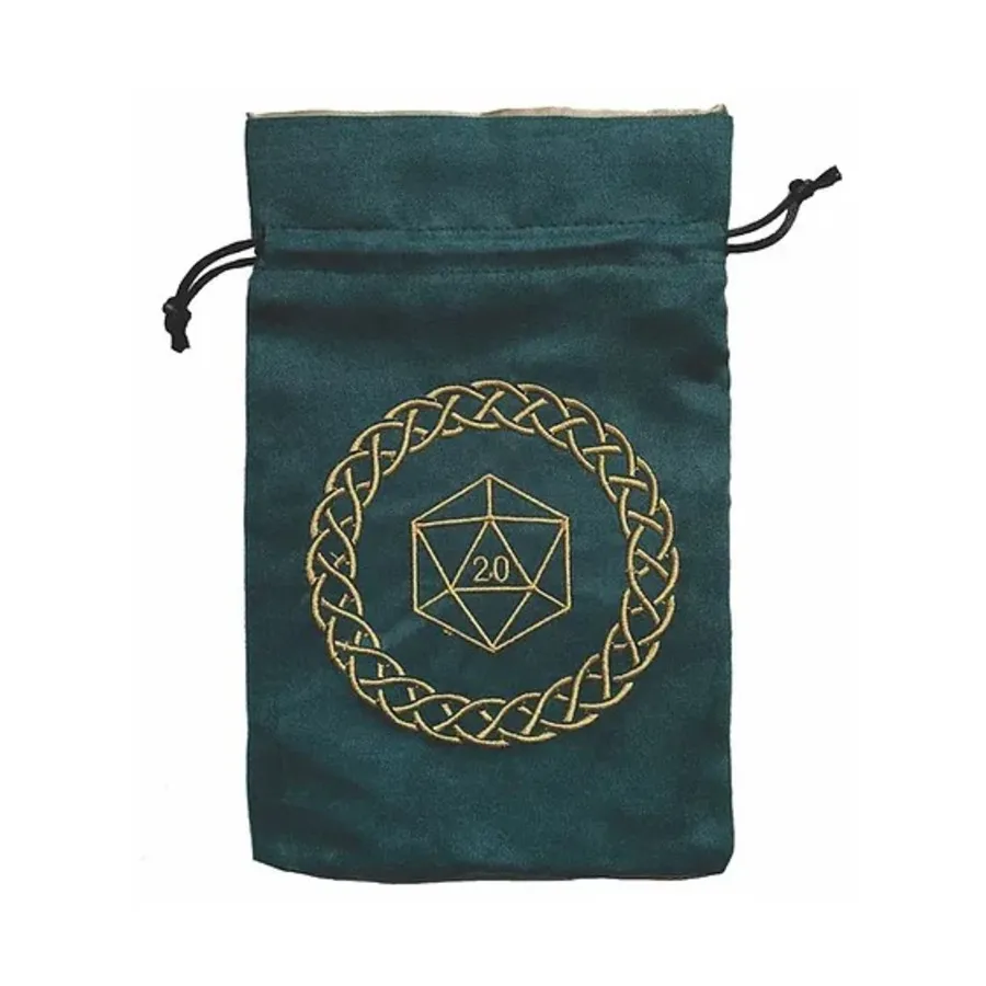 

Сумка для игральных костей Celtic d20, Dice Bags (Black Oak)