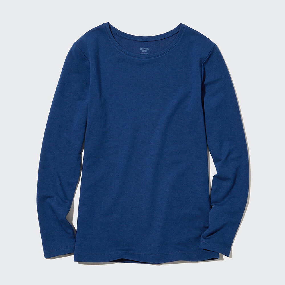 

Женская термоодежда Uniqlo Multi-Nuan HEATTECH с длинным рукавом, синий