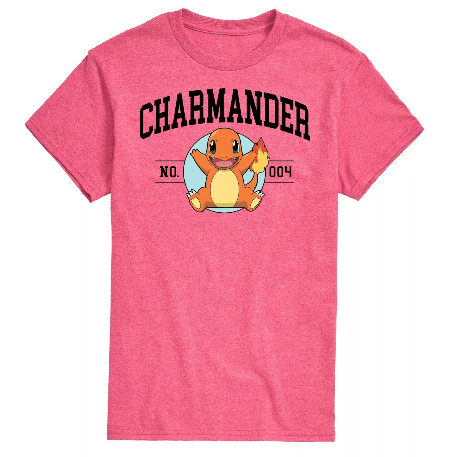 

Мужская футболка с рисунком Pokemon Charmander № 4 Licensed Character