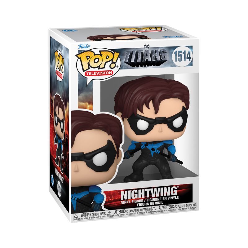 

Виниловая фигурка Season 1 - Nightwing Vinyl Figur 1514 от Titans, Серый, Виниловая фигурка Season 1 - Nightwing Vinyl Figur 1514 от Titans