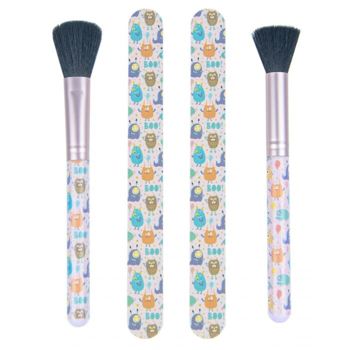 

Набор косметики Set Brochas y Limas Taï & Jôn, 4 unidades