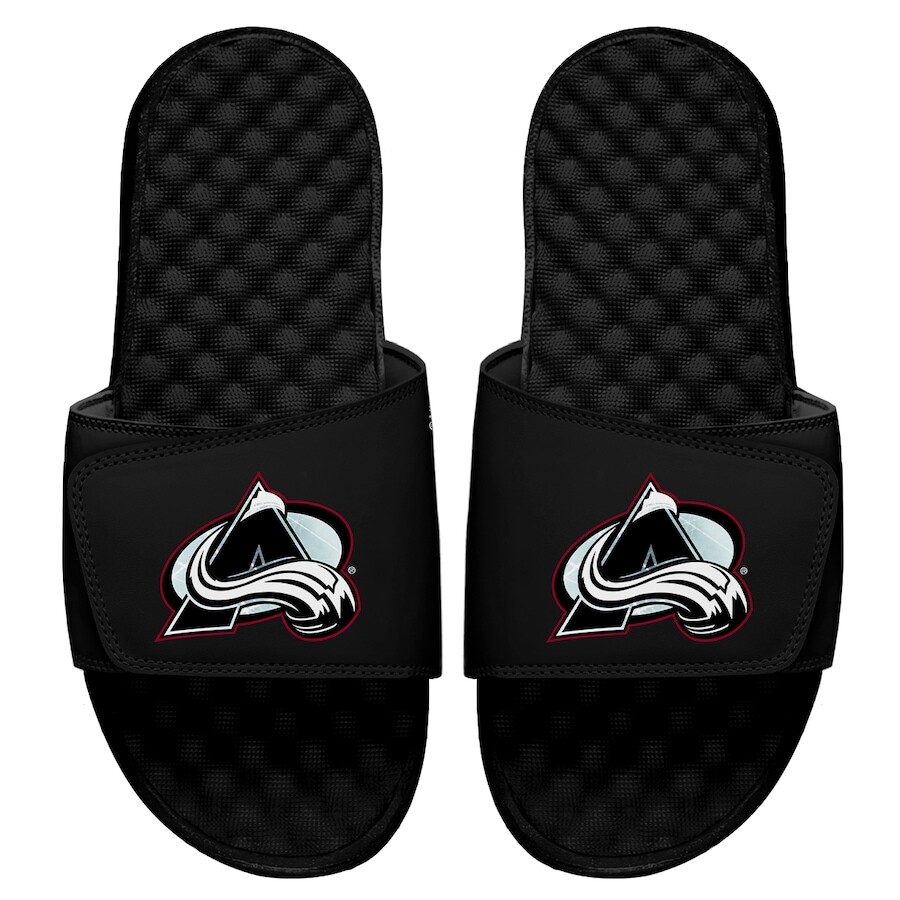 

Шлепанцы ISlide Colorado Avalanche, черный