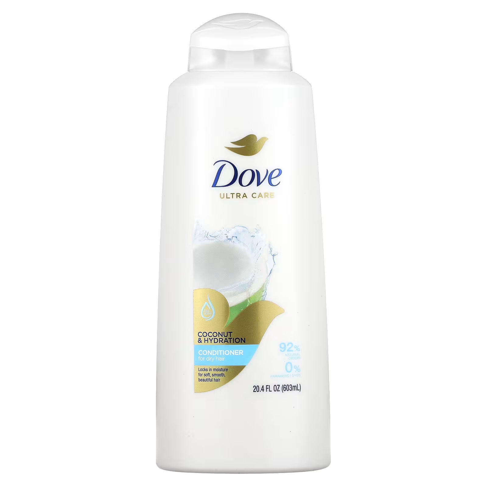 Кондиционер для сухих волос Dove Ultra Care с кокосом, 603 мл