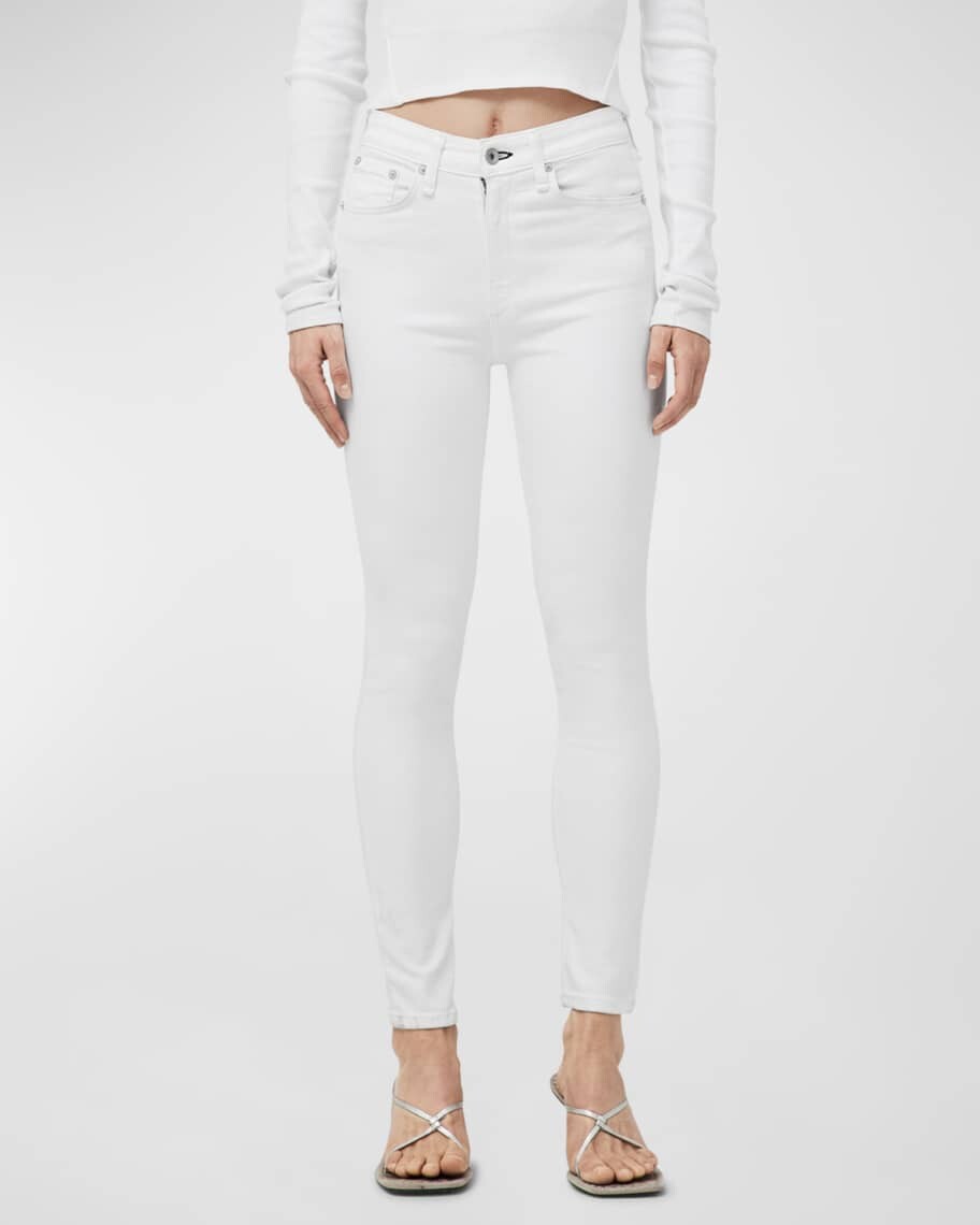 

Джинсы-скинни Nina с высокой посадкой до щиколотки Rag & Bone