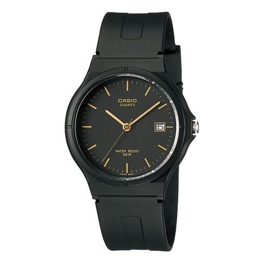 

Часы CASIO Waterproof Sports Unisex Black Analog, черный