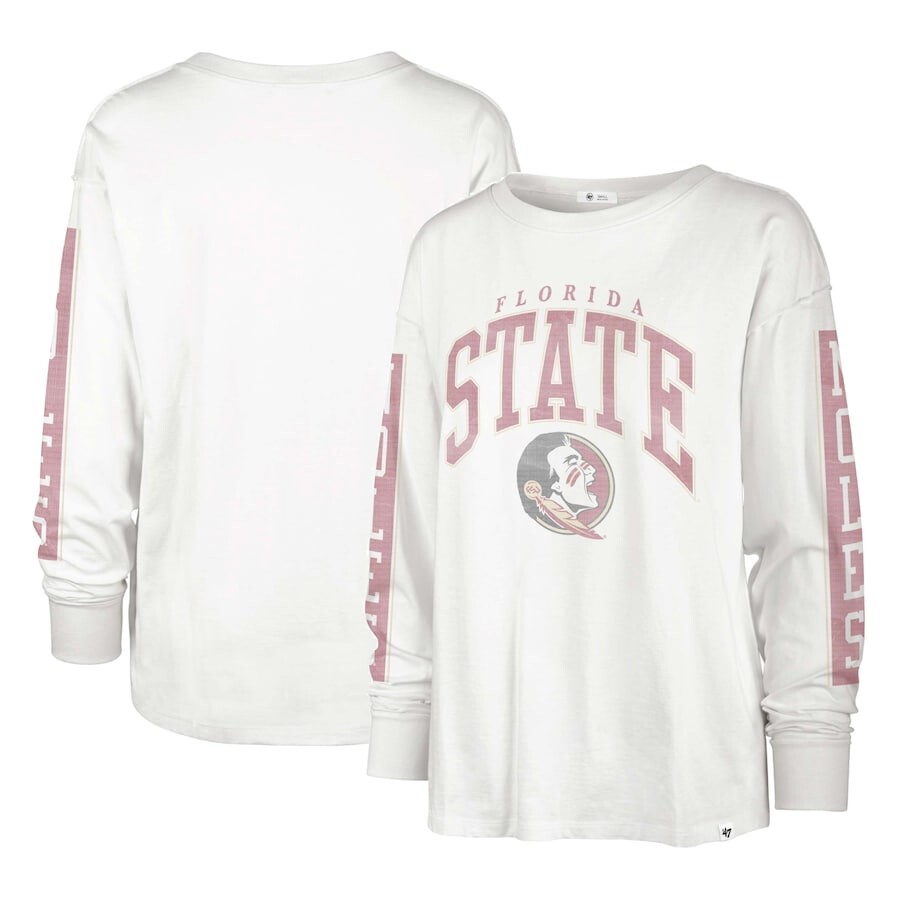 

Футболка с длинным рукавом 47 Florida State Seminoles, белый