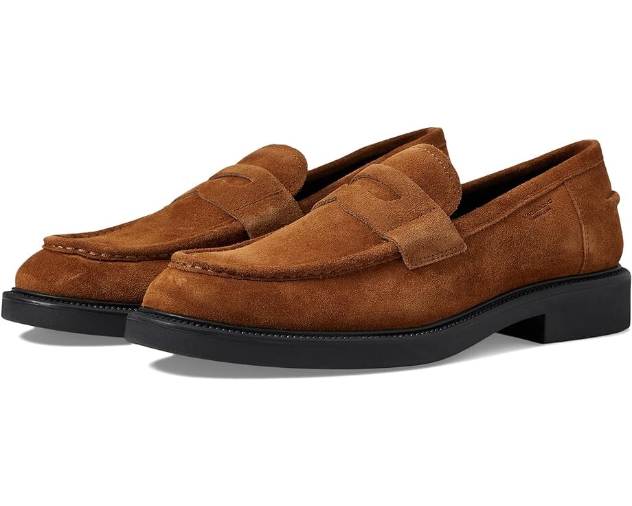 

Лоферы Vagabond Shoemakers Alex Suede Penny Loafer, цвет Cognac