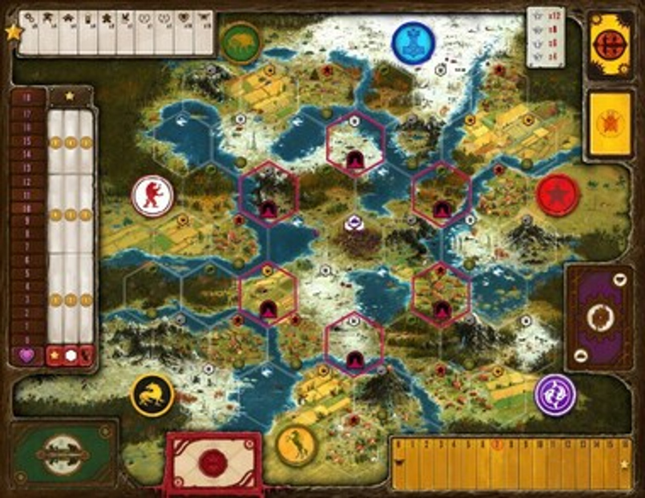 

Настольная игра Scythe: Game Board Extension