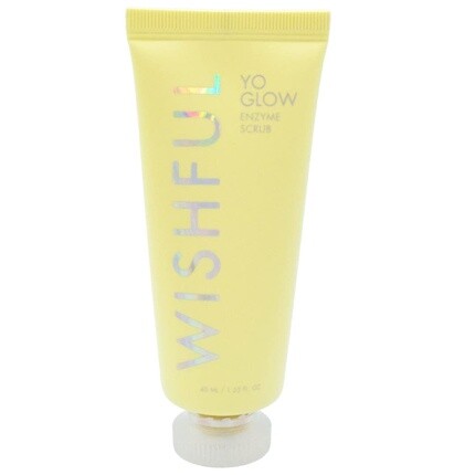 

Wishful Mini Yo Glow Ферментный скраб для лица с AHA и BHA 1,35 унции, 40 мл