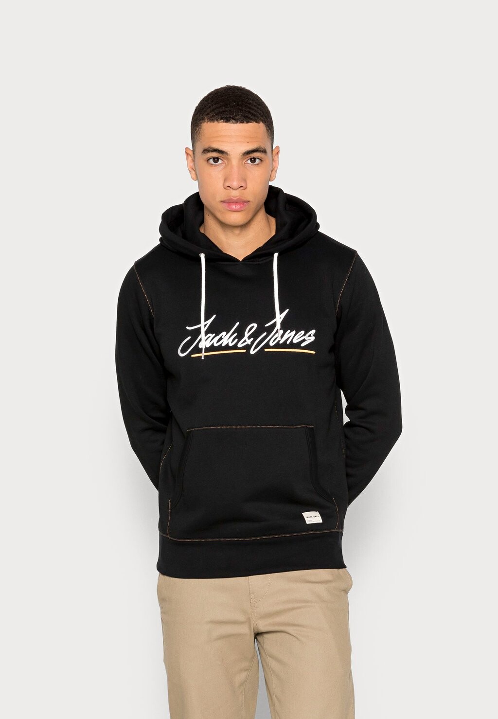 

Толстовка с капюшоном Jack & Jones, черный