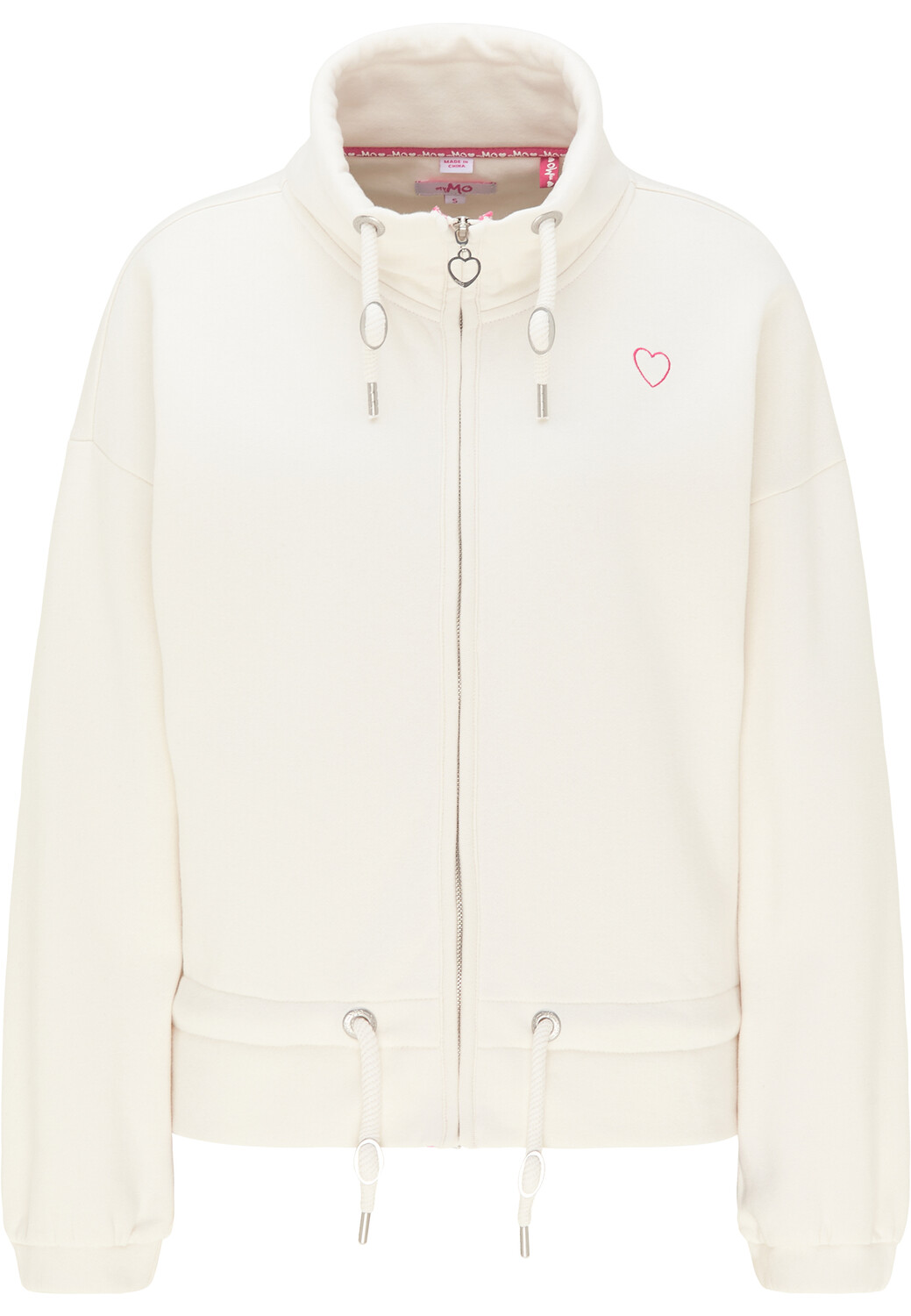 

Куртка myMo Sweatjacke, кремовый