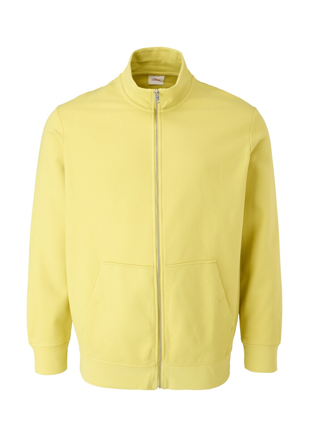

Толстовка на молнии s.Oliver Men Big Sizes, светло-желтого, Желтый