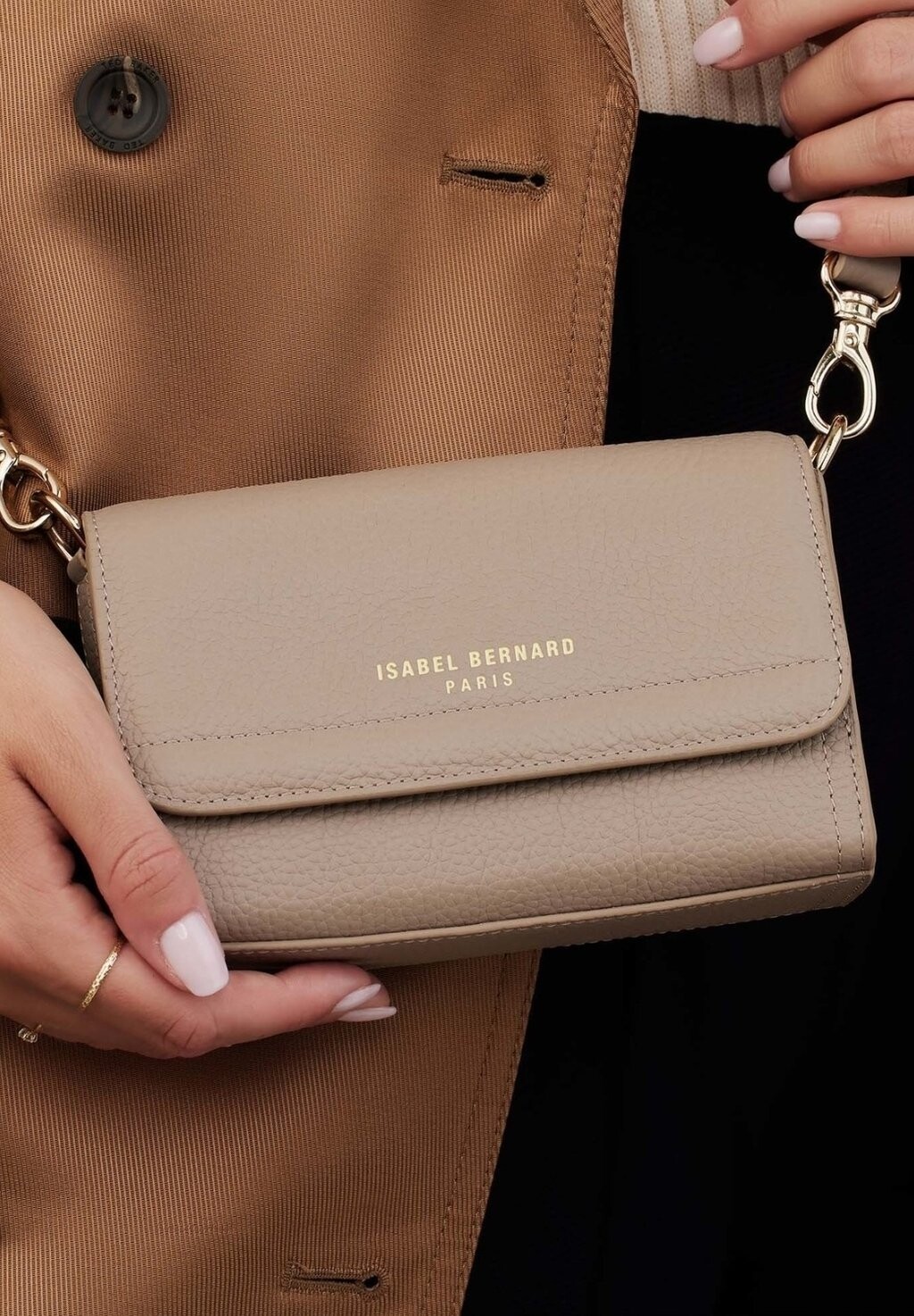 

Сумка через плечо GESCHENKSET Isabel Bernard, цвет taupe