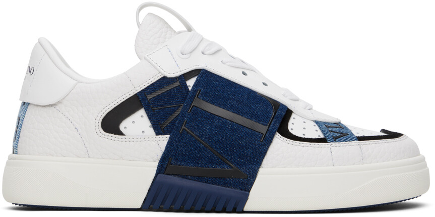

Белые кроссовки VL7N Valentino Garavani, цвет Denim/White, Серый