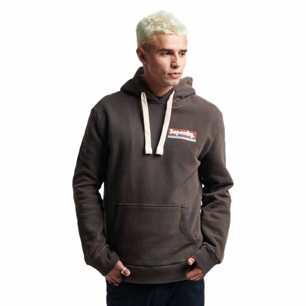 

Худи Superdry Vintage Trade Tab, черный