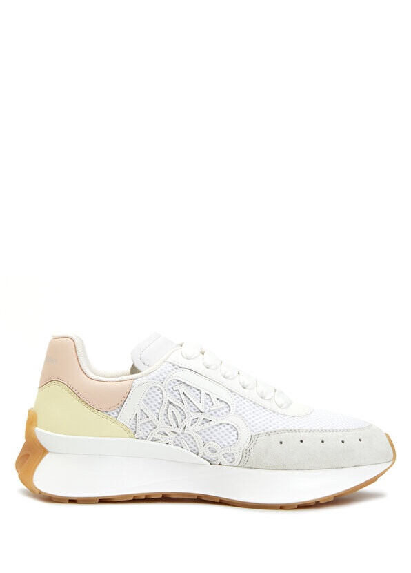 

Белые женские кроссовки sprint Alexander McQueen