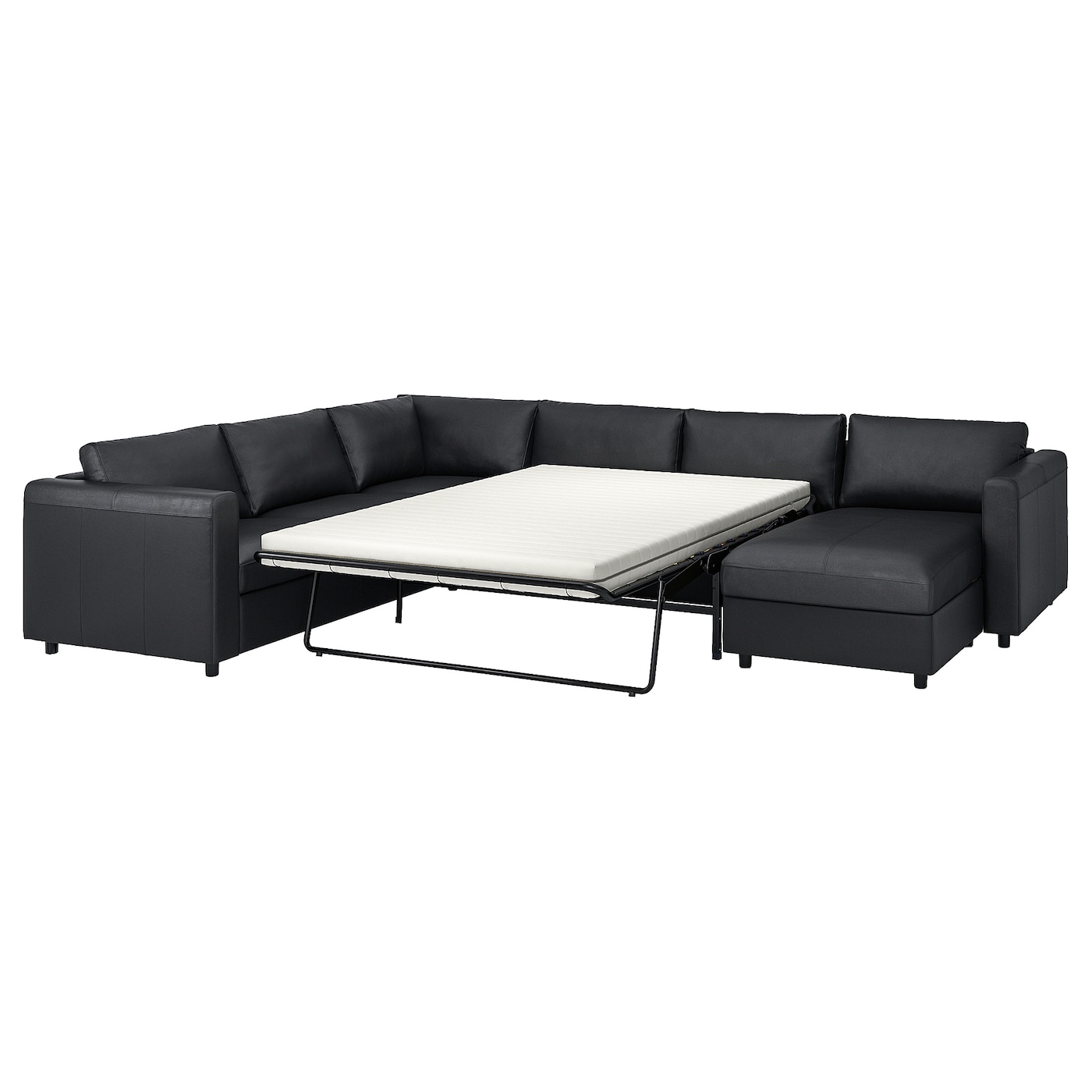 ВИМЛЕ 5-местный, диван-кровать угловой раздел., Гранн/Бомстад черный VIMLE IKEA
