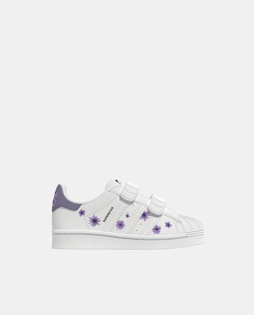 

Детские повседневные кроссовки Adidas Originals Superstar CF I adidas, белый