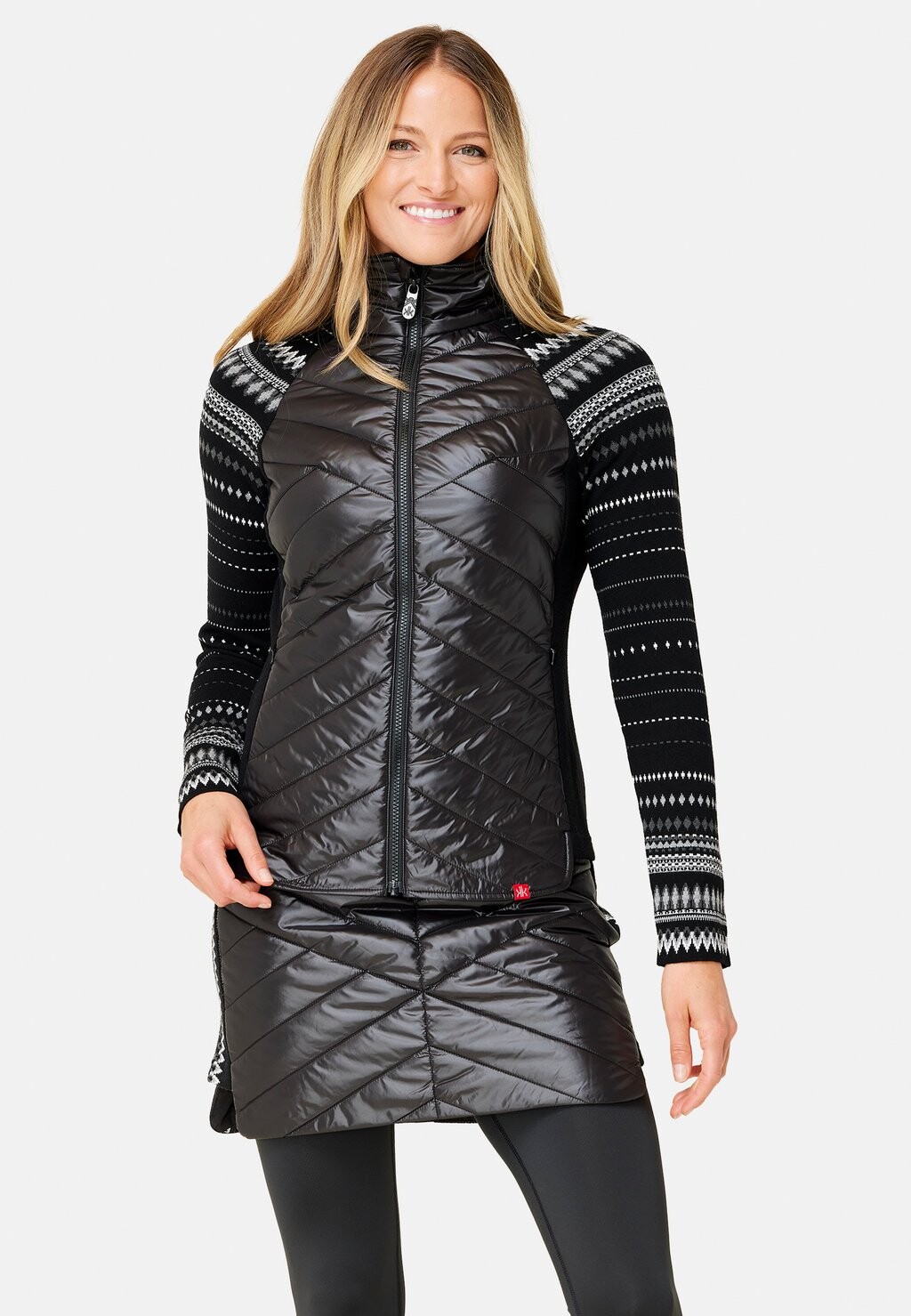 

Куртка для сноуборда SWITCHBACK Krimson Klover, цвет black ziggy