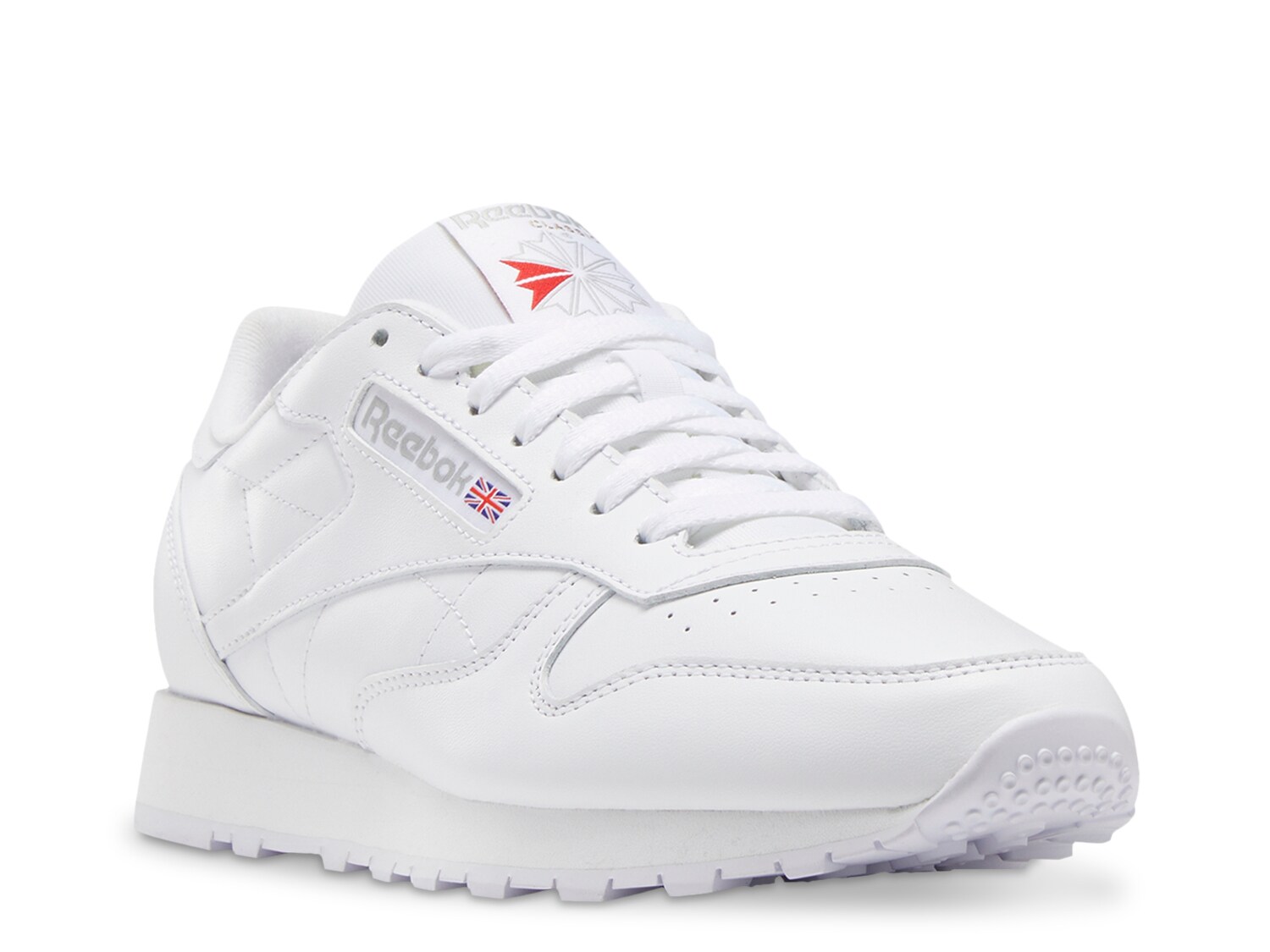 Reebok white leather