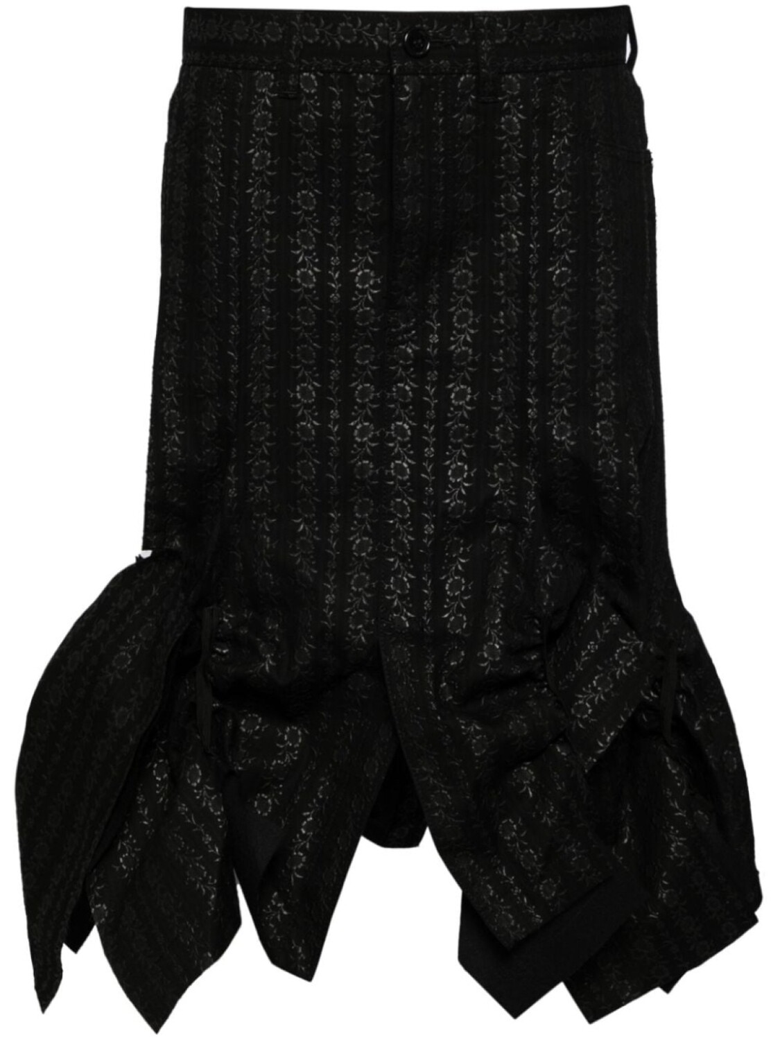 

Comme des Garçons TAO юбка со сборками, черный