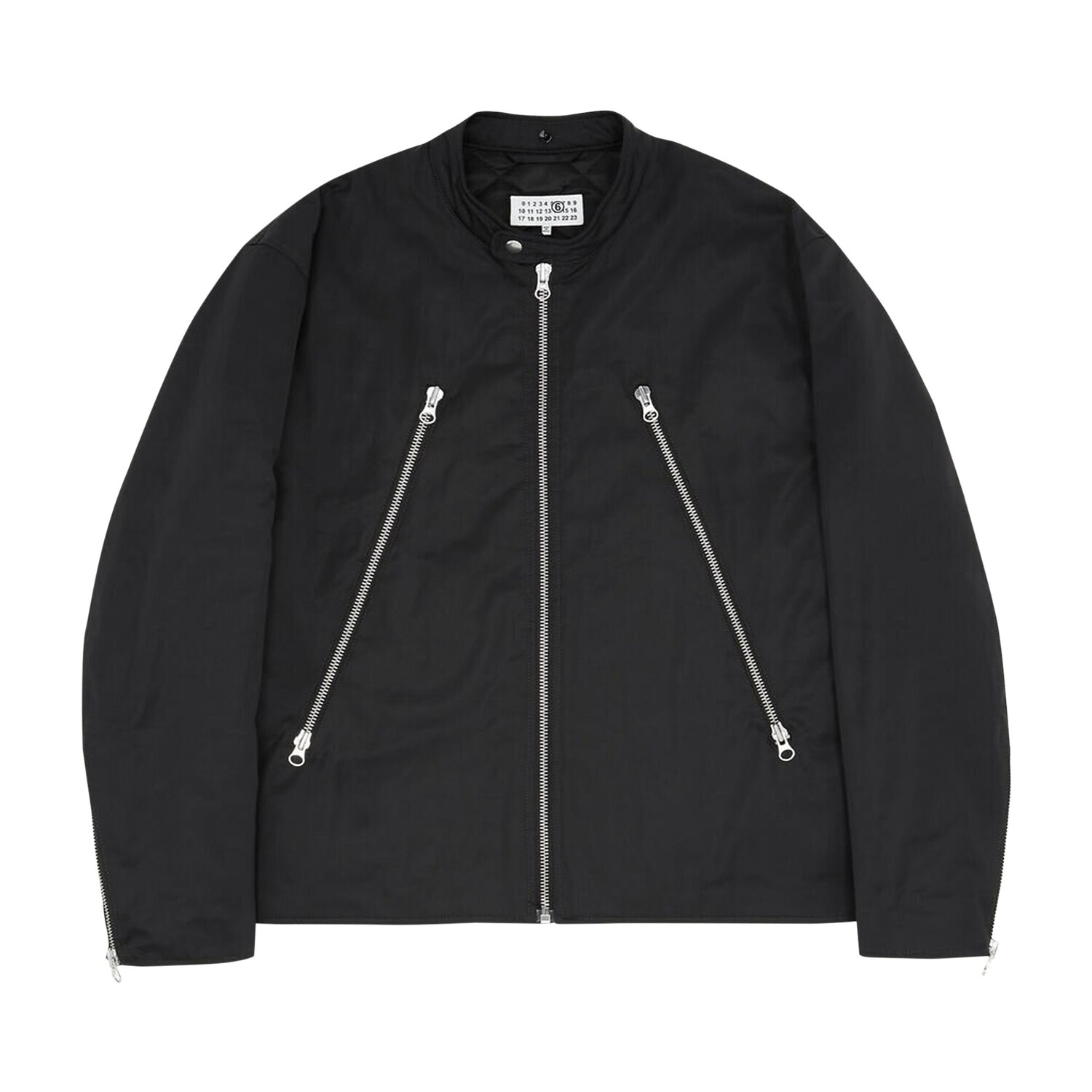 

Спортивная куртка MM6 Maison Margiela, цвет черный