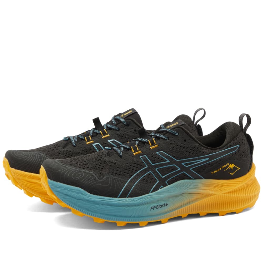 

Кроссовки Asics для бега Trabuco Max 2, черный/синий