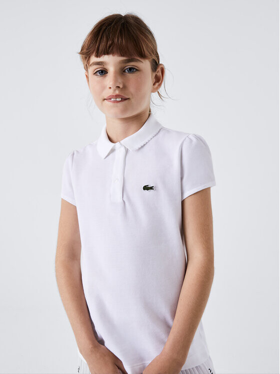 

Рубашка поло стандартного кроя Lacoste, белый