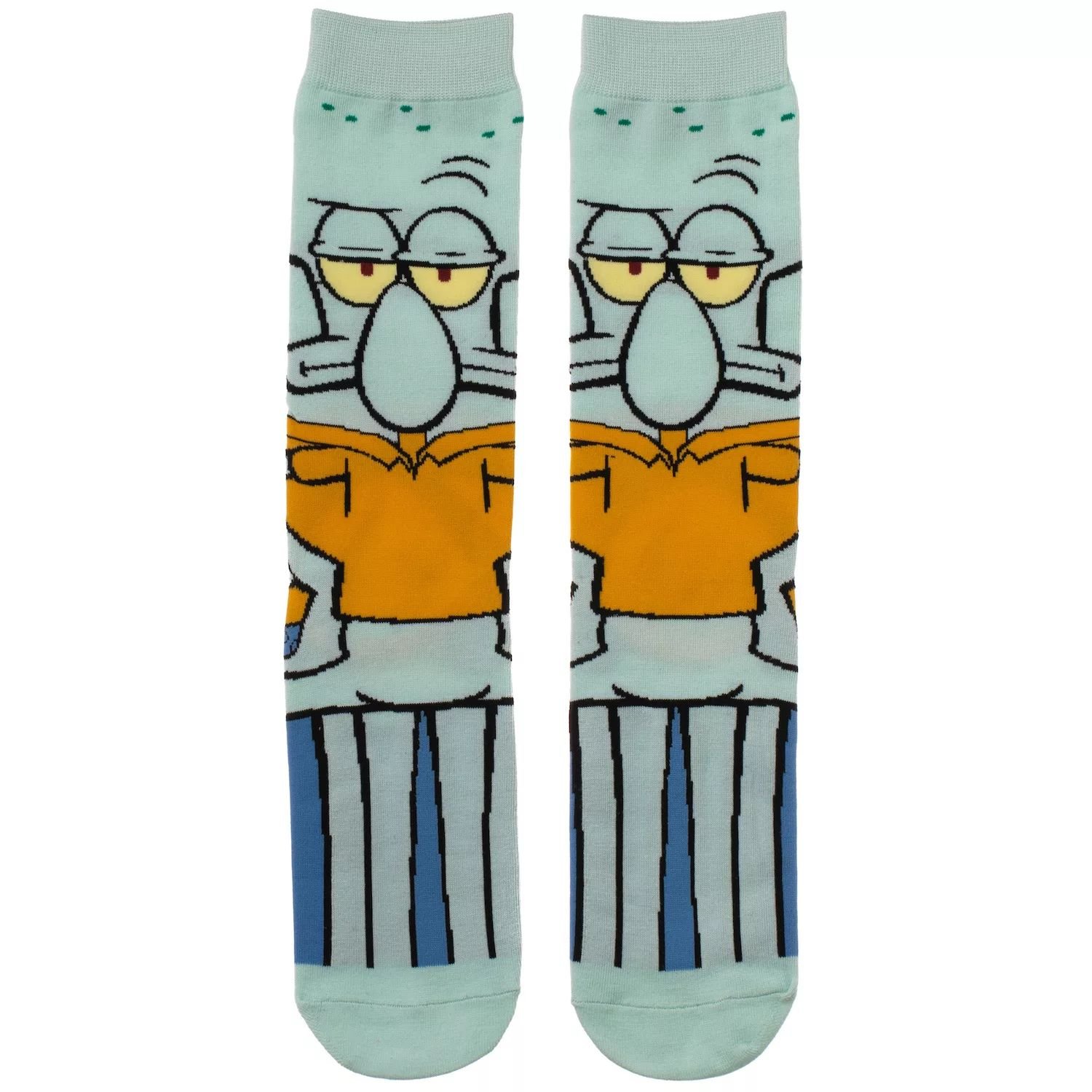 

Мужские носки Sponge Bob Squidward Crew Licensed Character